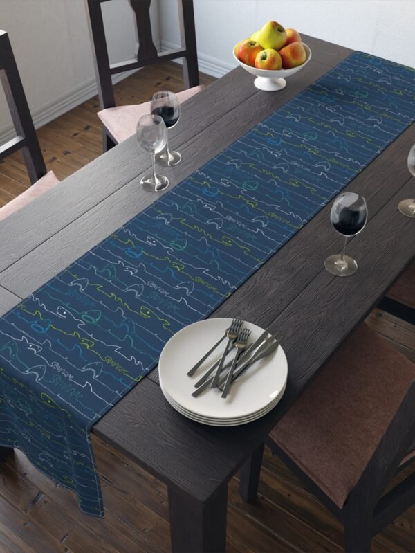 Blue Table Runners