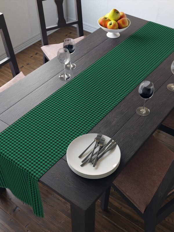 Plaid Dining Table Runners