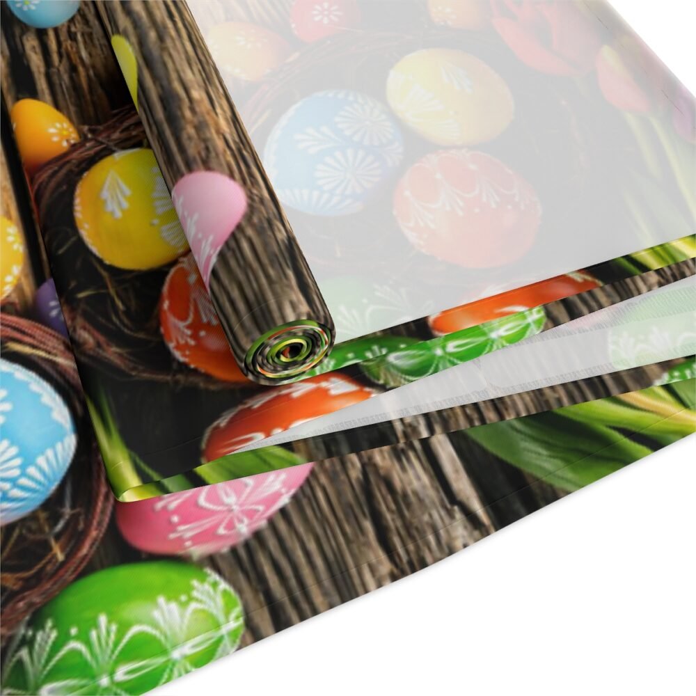 Wooden Color Easter Egg Table Runners - Image 18