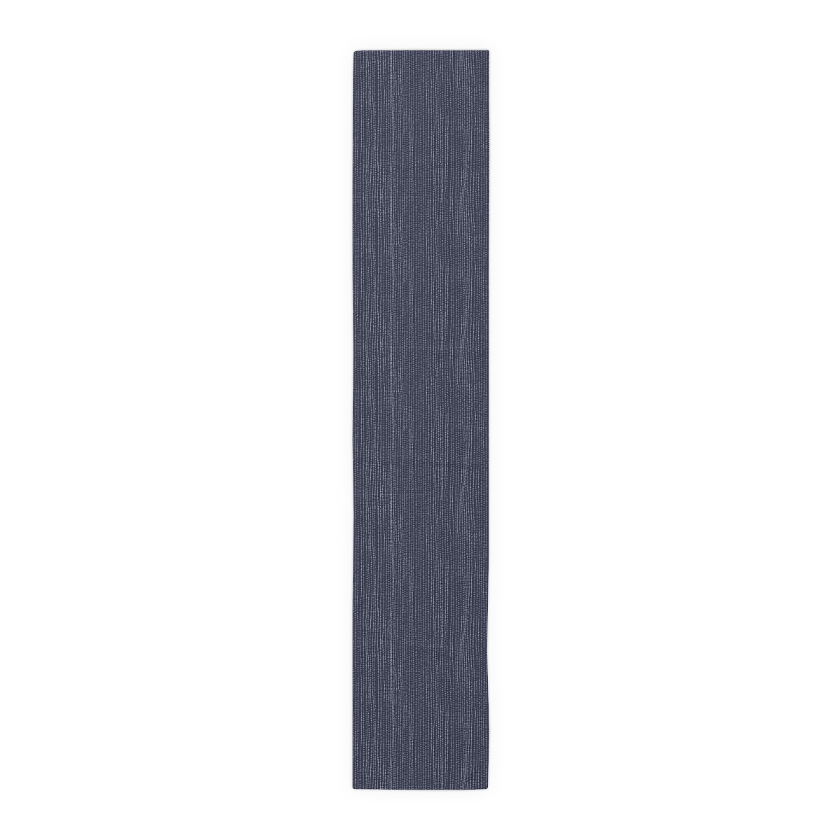Abstract Striped Distressed Pattern on Dark Blue Table Runners - Image 16
