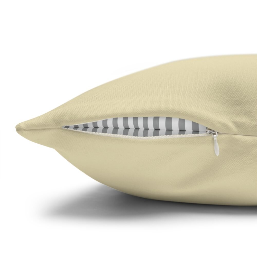 Cream Toss Pillow Covers with Forest Flowers n Plants - Image 5
