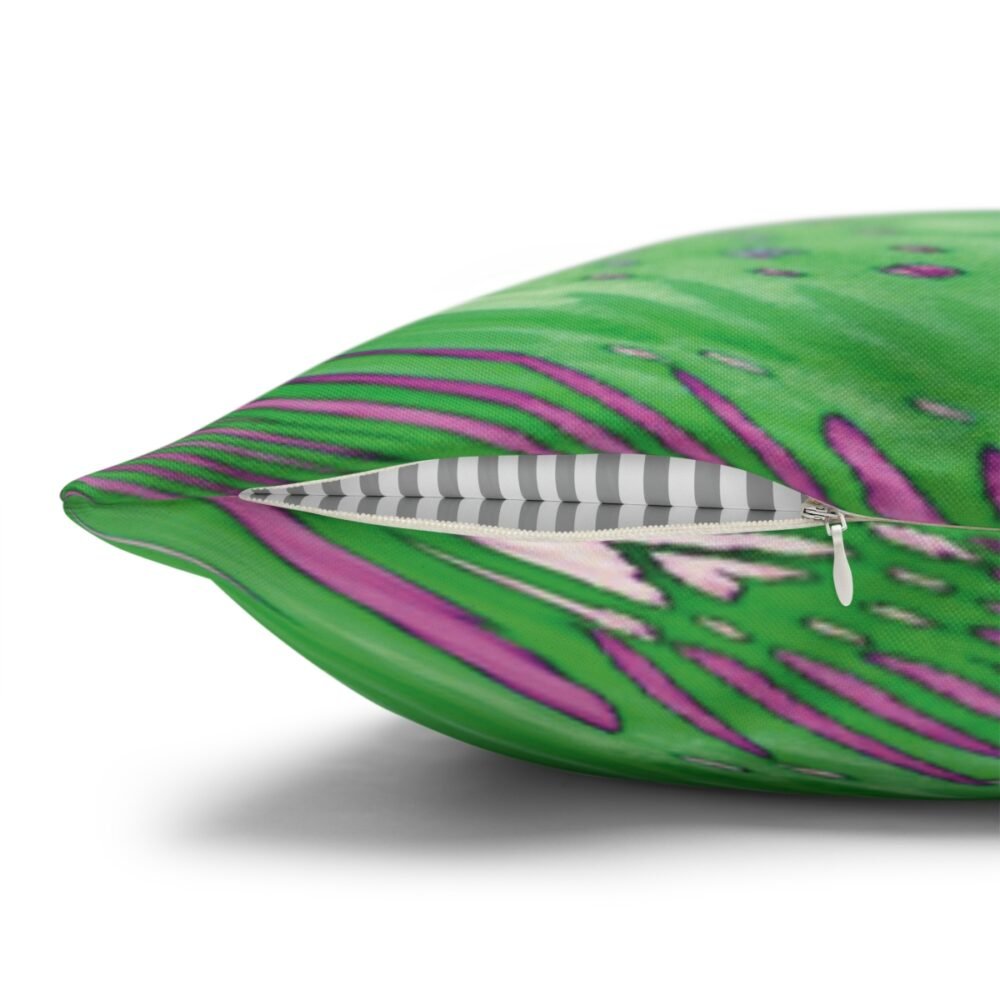 Modern Ikat Art Sage Green Toss Pillow Covers for Sofa - Image 3