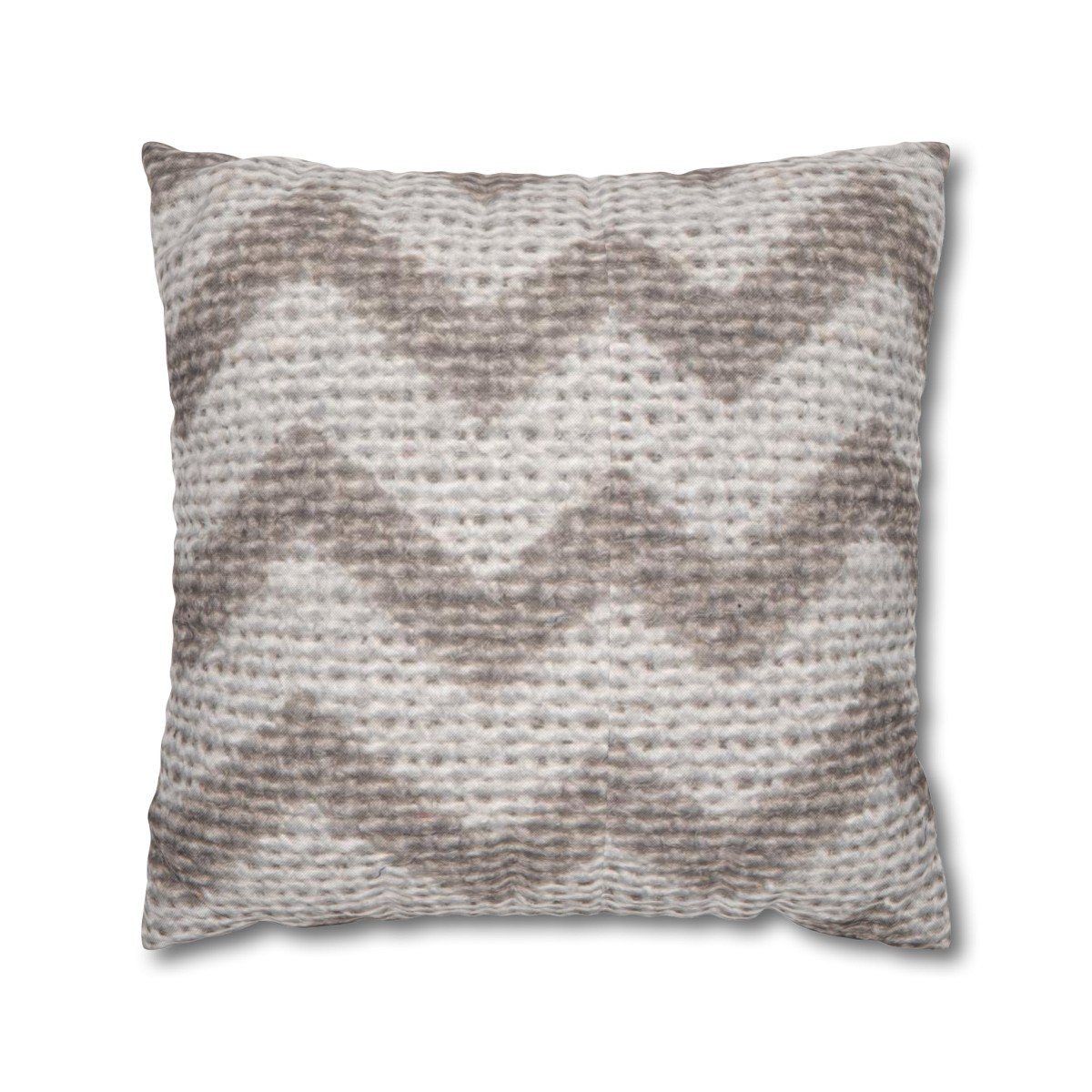Grey and White Zig Zag Striped Throw Pillow Covers
