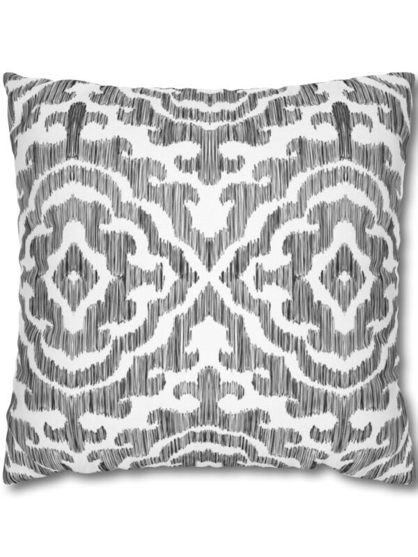 Moroccan Grey Throw Pillow Covers