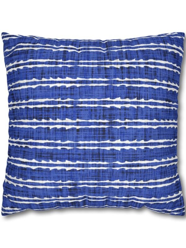 Blue Stripe Throw Pillow Covers