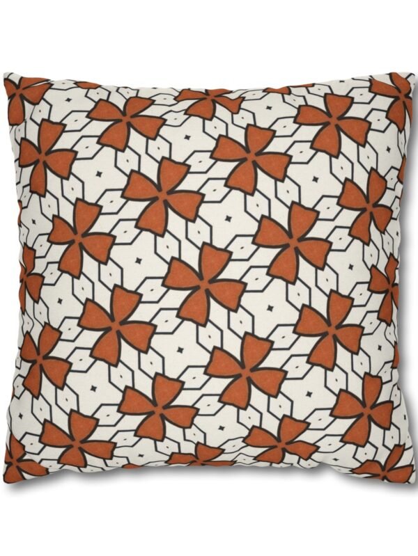 Printed Terracotta Pillow Covers