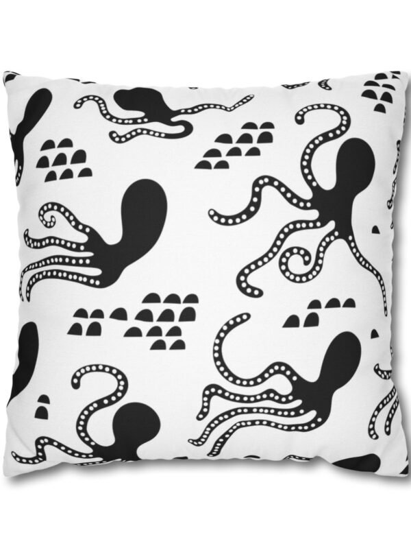 Octopus Print Throw Pillow Covers