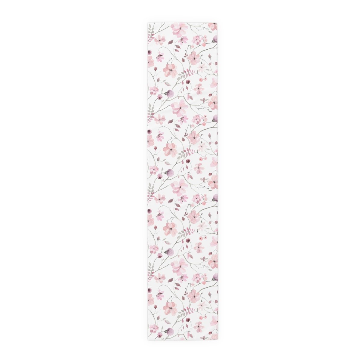 Light Pink Floral Print Dining Table Runners - Image 6