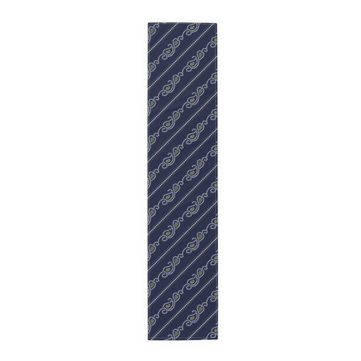 Paisley Bandanna Pattern on Navy Dining Table Runners - Image 6