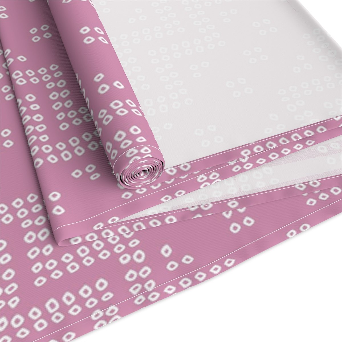 Gujrati Bandanna Pattern on Pink Dining Table Runners - Image 8