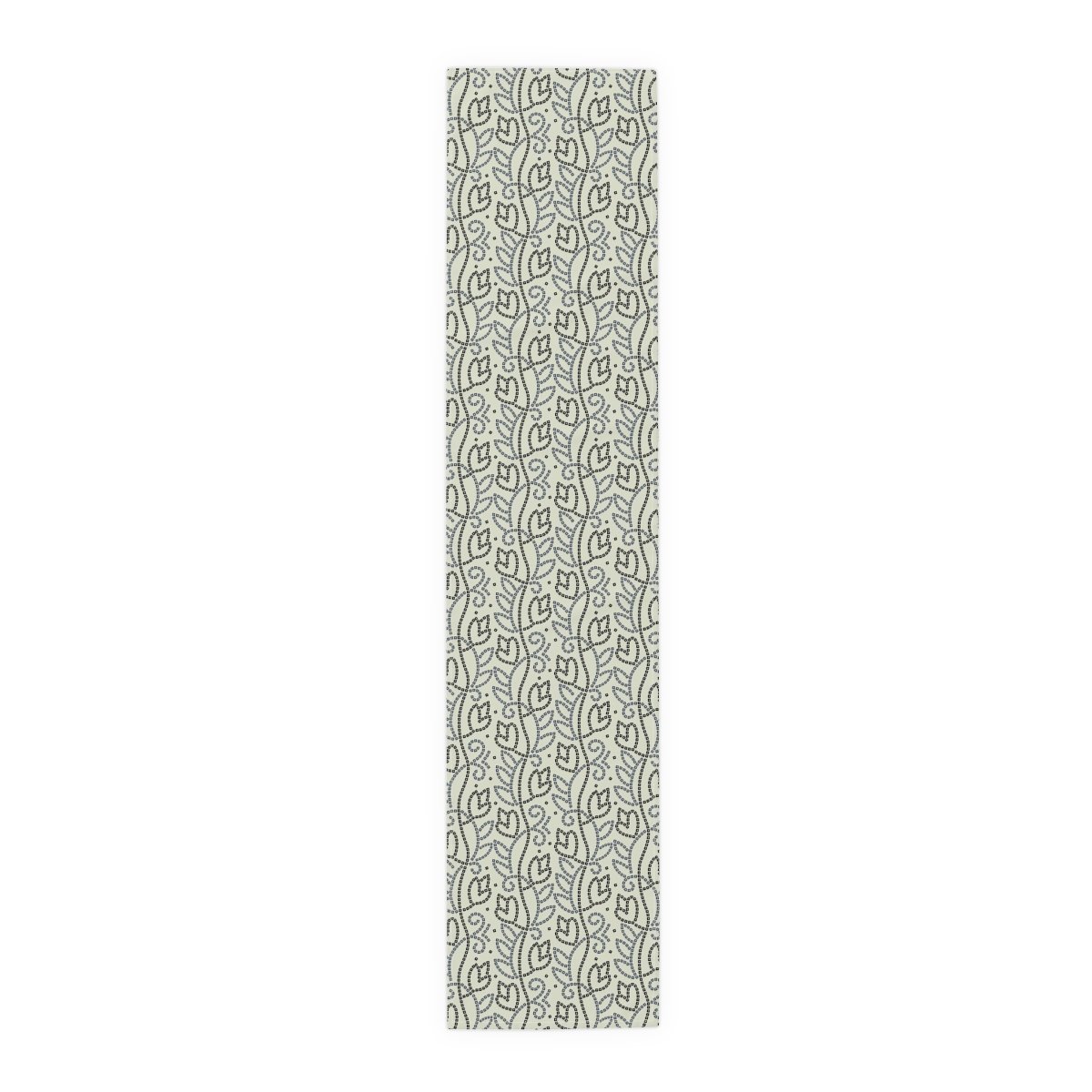 Cute Bandanna Pattern on Off White Dining Table Runners - Image 6