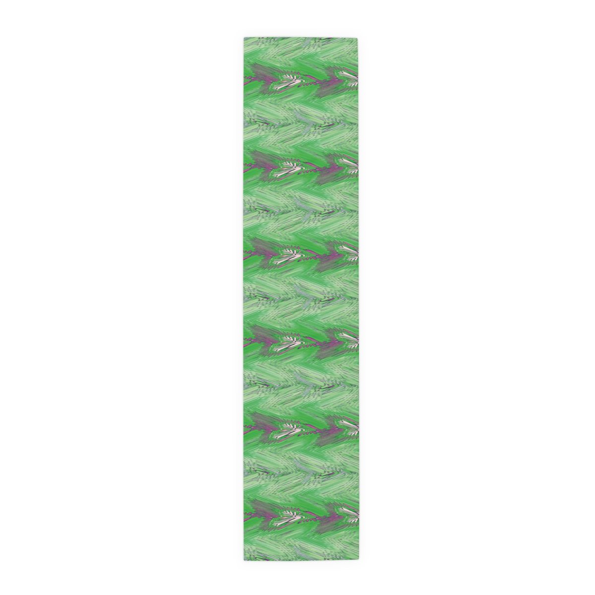 Lettuce Green Tie Dye Spring Dining Table Runners - Image 11