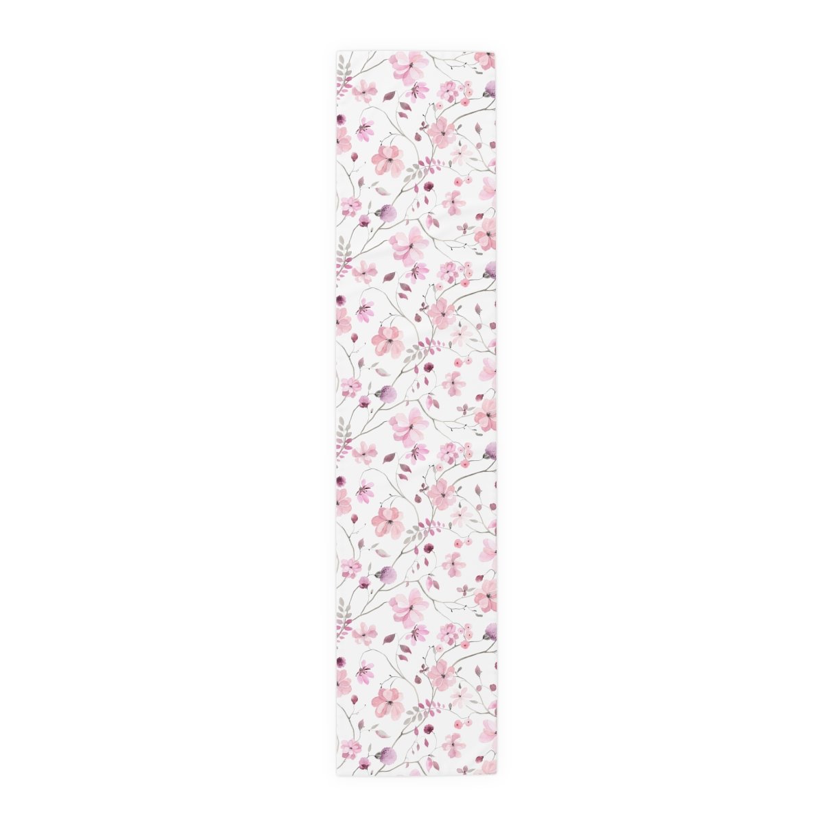 Light Pink Floral Print Dining Table Runners - Image 11