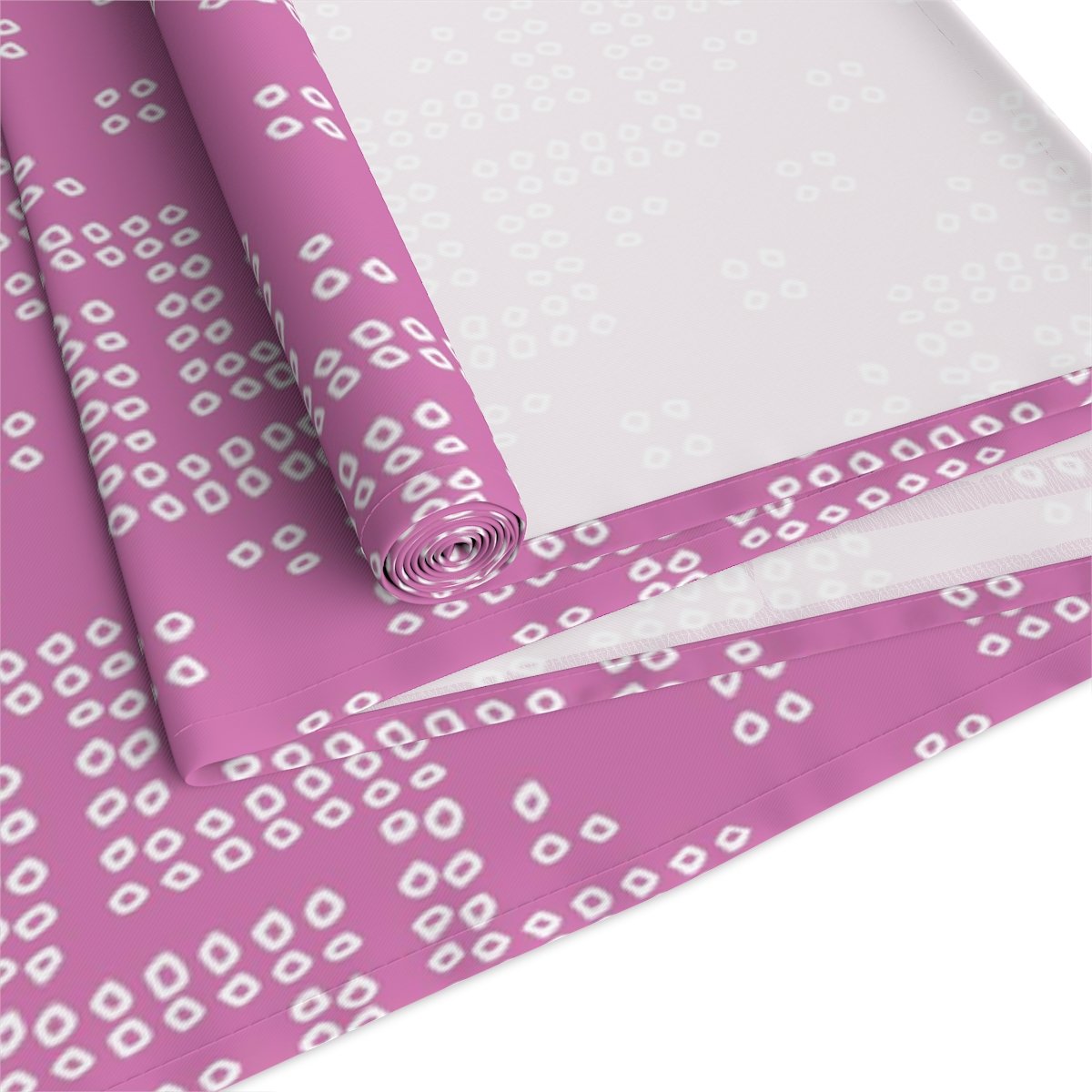 Gujrati Bandanna Pattern on Pink Dining Table Runners - Image 13