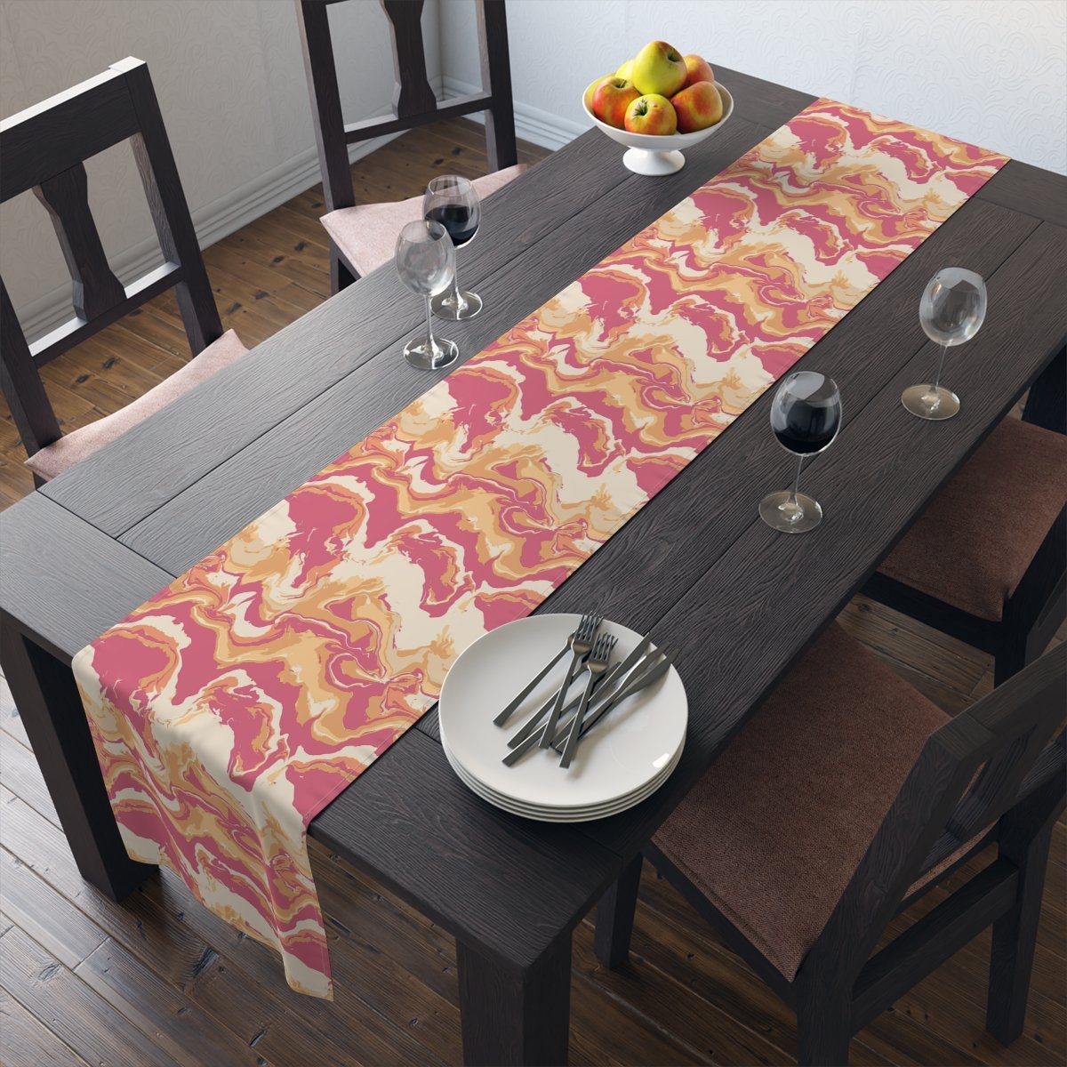 Pink Dining Table Runners