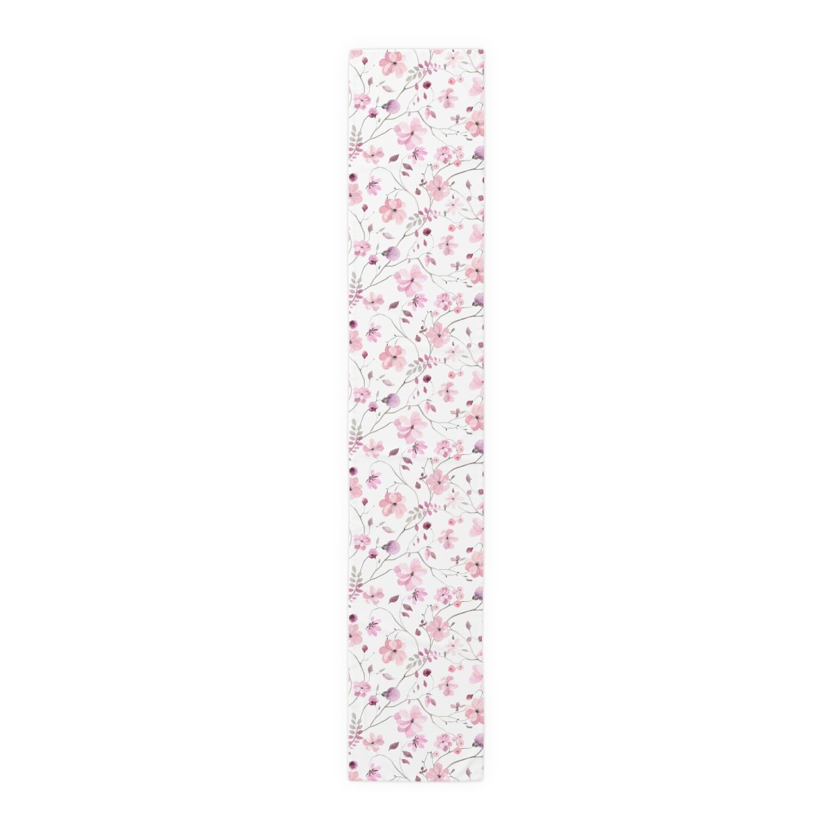 Light Pink Floral Print Dining Table Runners - Image 16