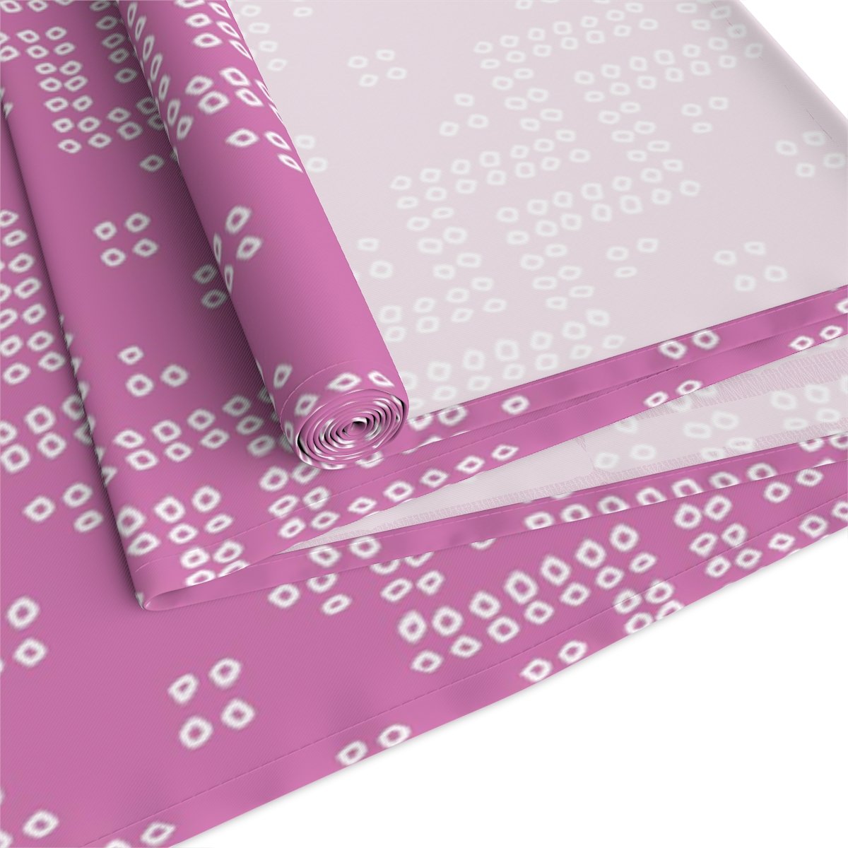 Gujrati Bandanna Pattern on Pink Dining Table Runners - Image 4