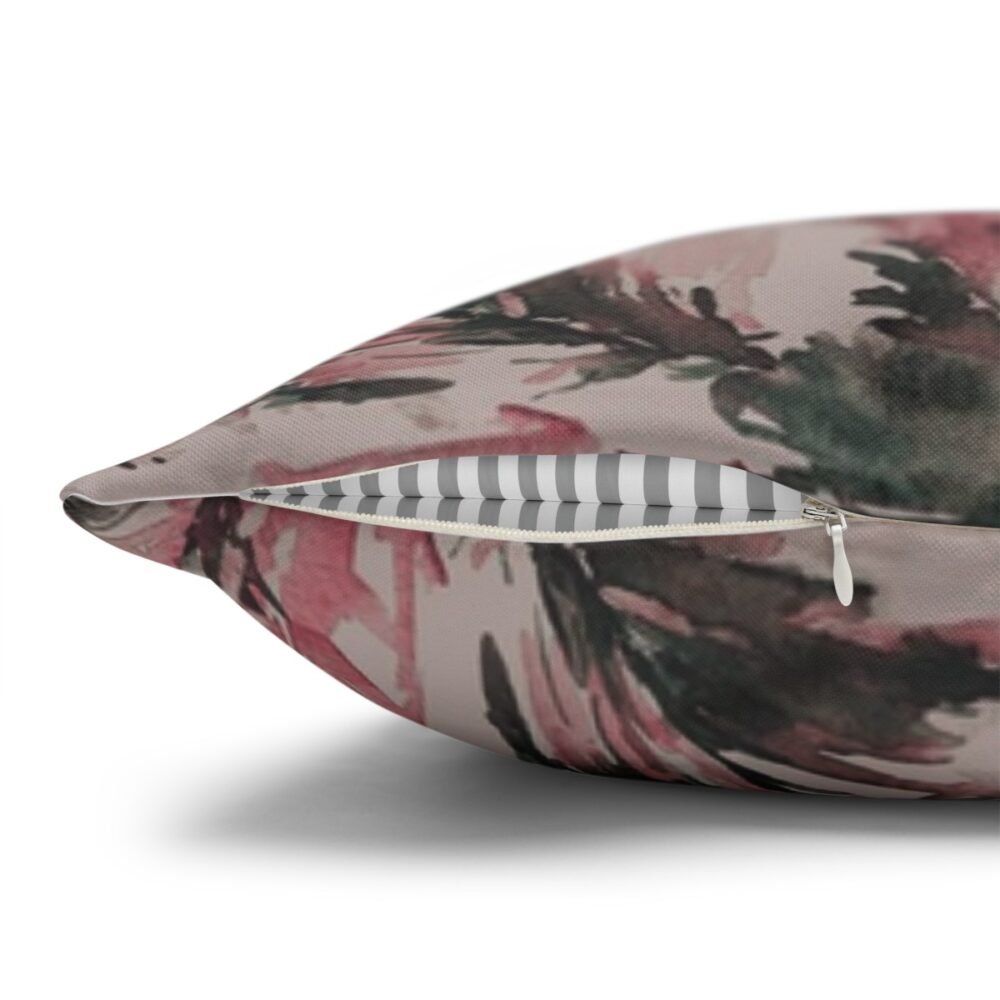 Light Pink Lehariya Print Throw Pillow Covers - Image 3