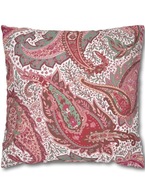 Pink Paisley Pillow Covers