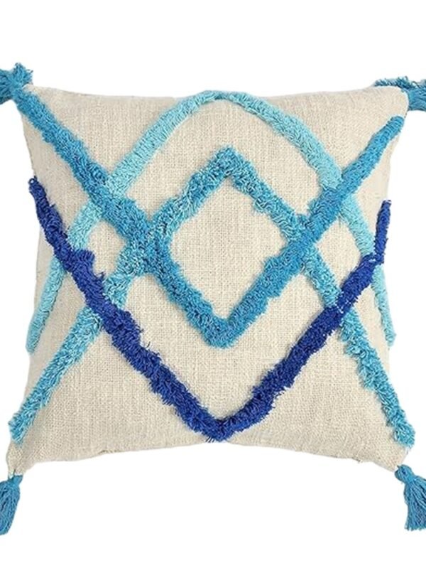 Slug Blue Boho Pillow Covers