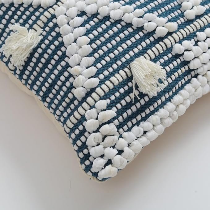 Blue Cotton Cushion Covers