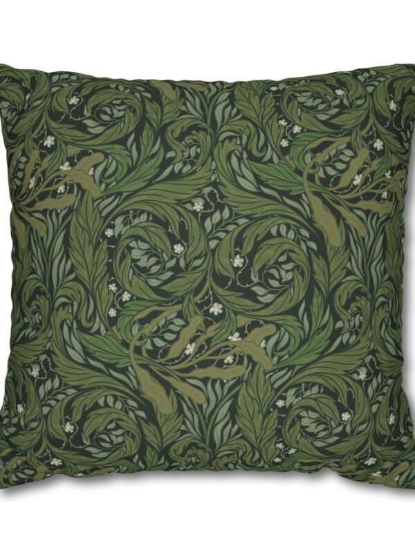 Retro Green Euro Sham