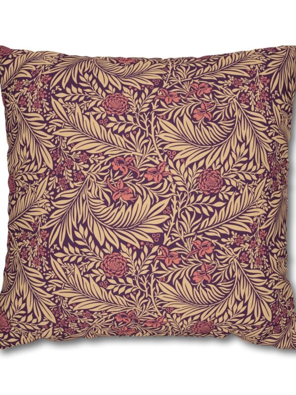 Violet Fabric Euro Pillow Shams