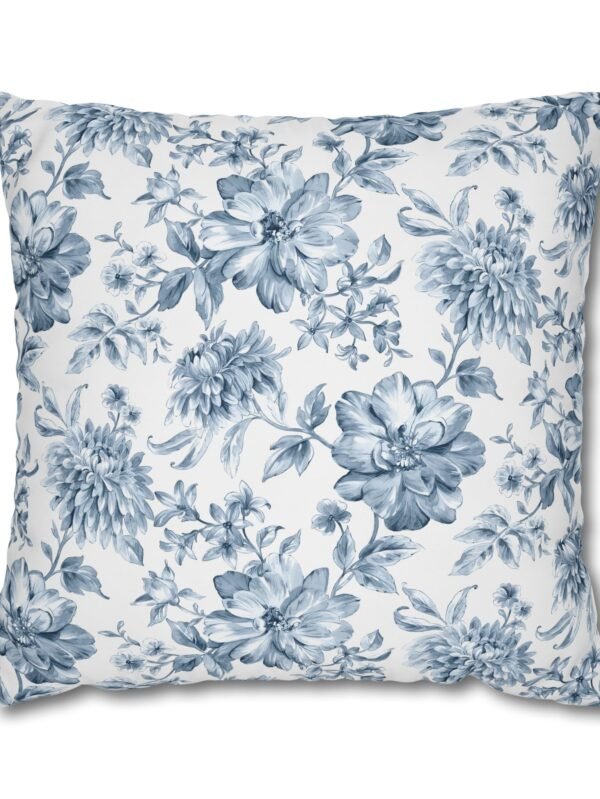 Floral Print Pillow Euro Shams