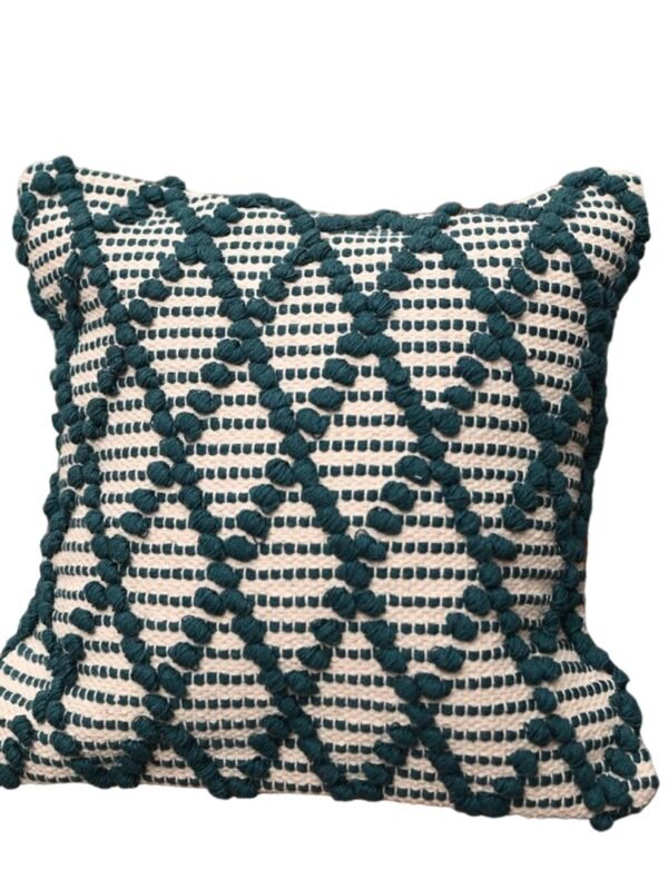 Green Woven Cushion covers