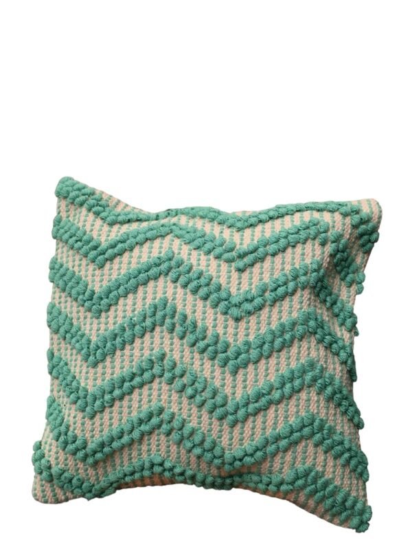 Mint Green Zigzag Cushion Covers