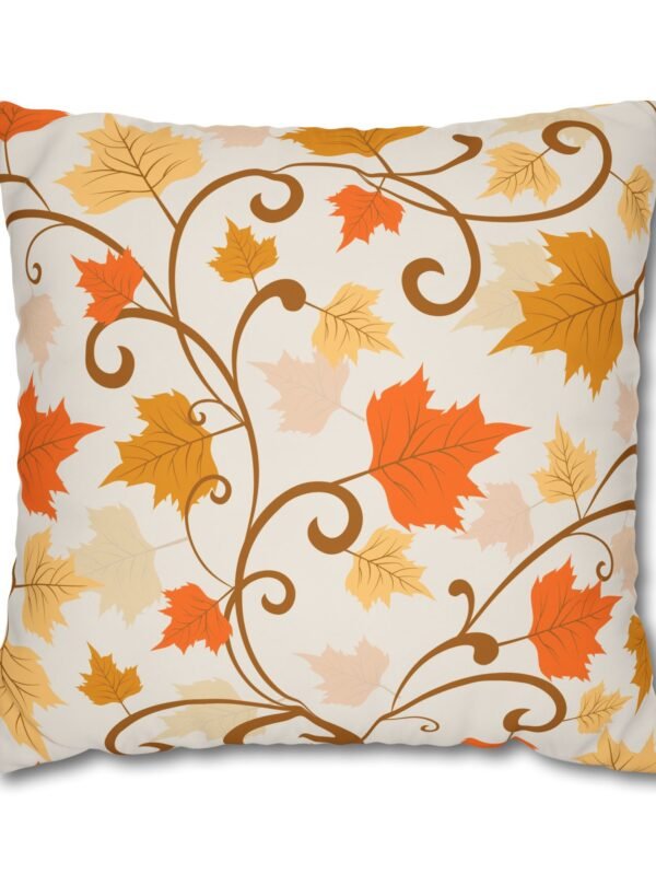 Orange Fall Euro Pillow Covers