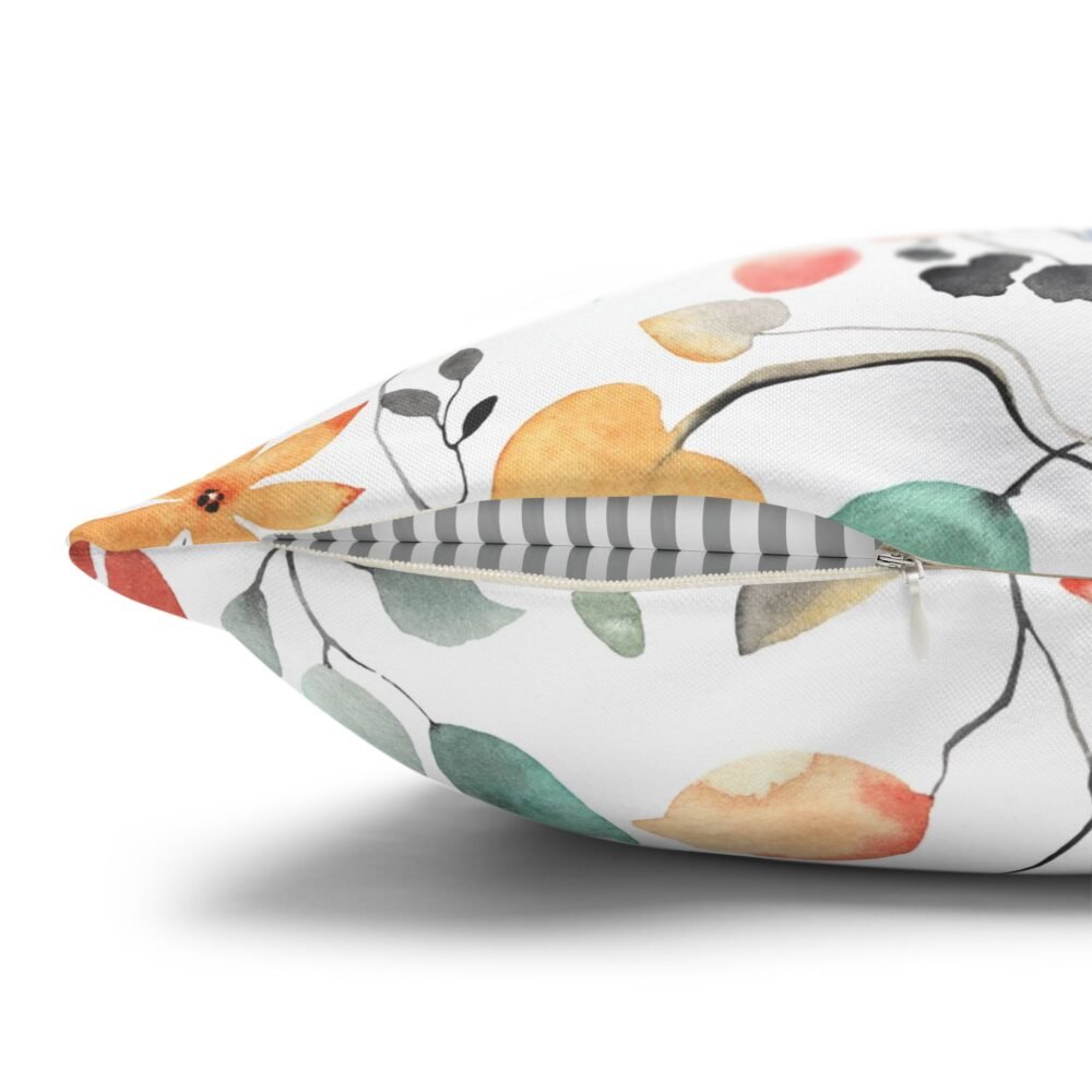 Printed Colorful Autumn Fall Euro Pillow Covers - Image 2