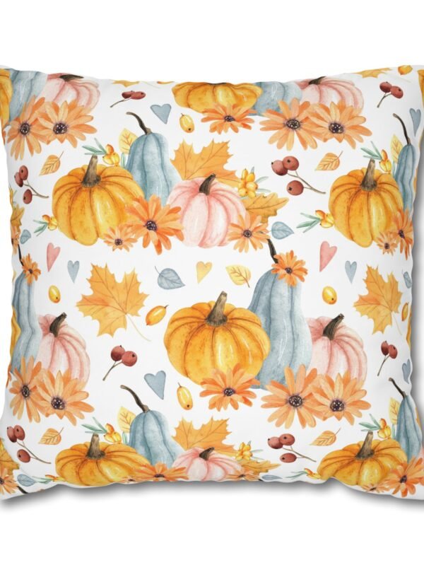 Watercolor Autumn Fall Euro Pillow Covers